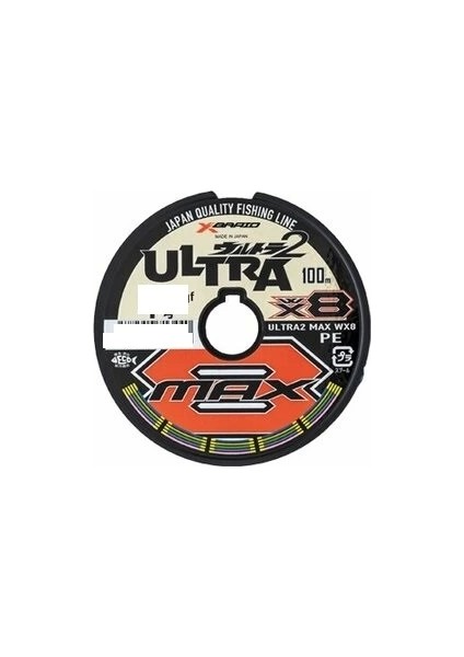 X047 Ultra 2 Max Pe Wx8 150M 8.8kg 0.16MM Ip Misina
