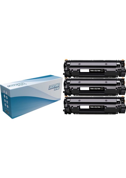 CE278A-HP Laserjet Pro P1603 Muadil Toner 3 Lü Avantajlı Paket