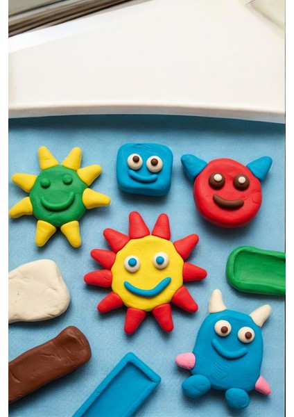 Momox Doğal Oyun Hamuru Tam Seti, 6 Renk, 150GR fırsatları