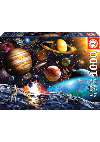 1000 Parçalık Asteroit Görevi Gezegenler Puzzle - Asteroid Mission - 19918