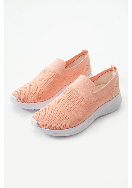 Triko Çorap Bağcıksız Hafif Rahat Taban Günlük Koşu Yürüyüş Sneaker Spor Ayakkabı