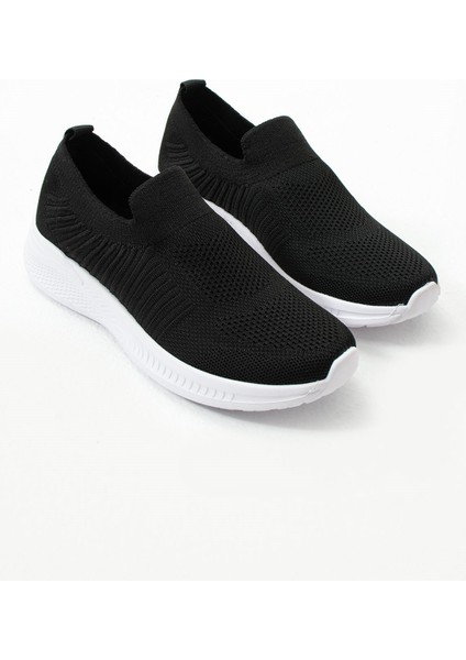 Triko Çorap Bağcıksız Hafif Rahat Taban Günlük Koşu Yürüyüş Sneaker Spor Ayakkabı fırsatları