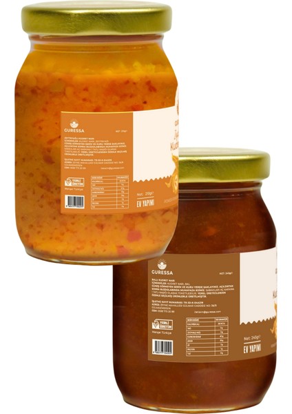 Güçlü İkili Zeytinyağlı Kudret Narı 210 gr ve Ballı Kudret Narı 245 gr (Momordica)