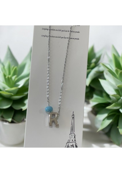 Şık ve Zarif Harf Kolye Günlük ve Özel Gün Isim Baş Harfi modelleri