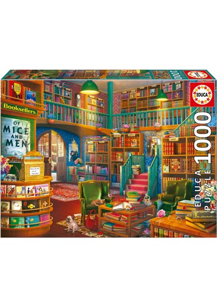 1000 Parçalık Harika Kitapçı Puzzle - 19925 - Wonderful Bookshop fiyatları