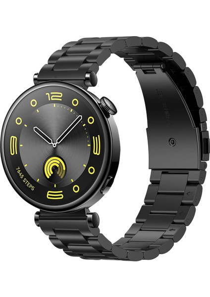 Huawei Watch Gt 5 Pro 42MM/GT 5 41MM/GT 4 41 mm Uyumlu Kordon 18MM Paslanmaz Çelik
