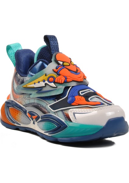 Lacivert-Su Yeşili Çocuk Spor Ayakkabı 1943 P