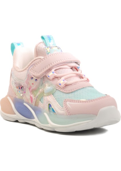 Pudra-Bebe Mavisi Kız Çocuk Spor Ayakkabı 1944 P