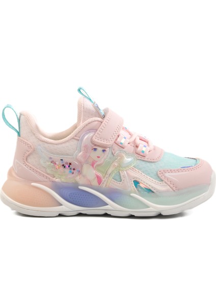Pudra-Bebe Mavisi Kız Çocuk Spor Ayakkabı 1944 P modelleri