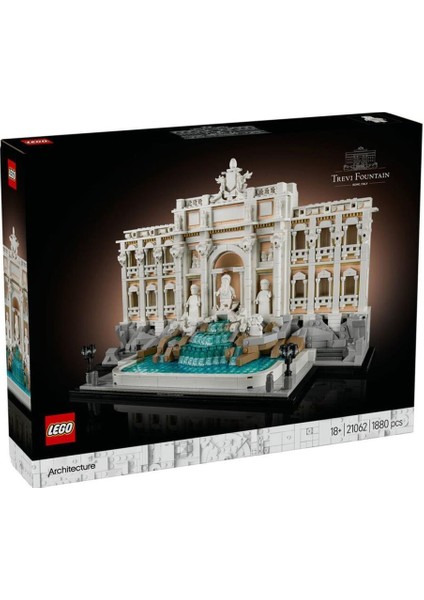 Nessiworld 21062 LEGO Architecture - Trevi Çeşmesi 1880 Parça +18 Yaş