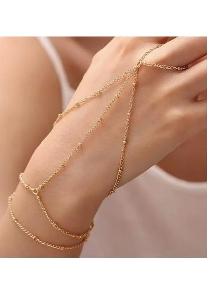 Boho-Şık Ayarlanabilir Parmak Bilekliği
