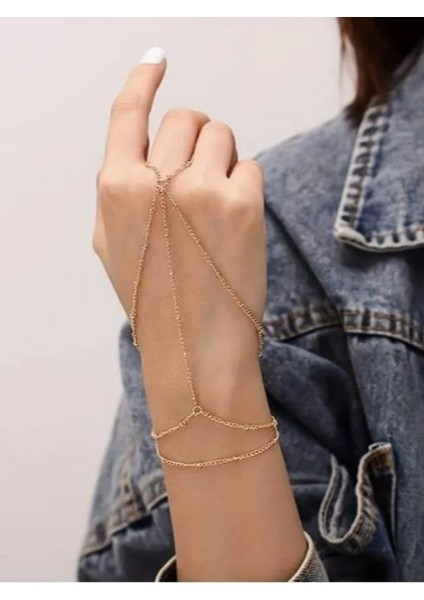 Boho-Şık Ayarlanabilir Parmak Bilekliği