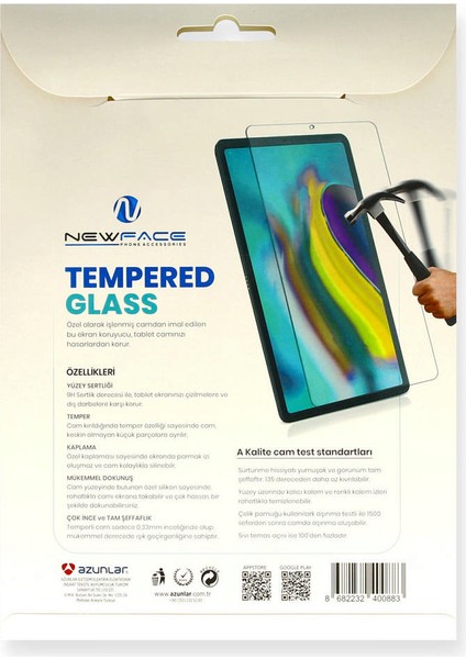 General Mobile Meb E Tab Tablet Cam Ekran Koruyucu 11