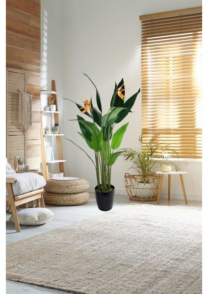 Yapay Ağaç Starliçe 160 cm Horoz Ibiği Çiçekli Bird Of Paradise Artificial Plants fırsatları