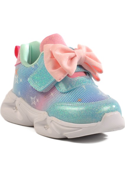 Turkuaz Kız Çocuk Spor Ayakkabı 24002 B