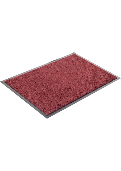 Bordo Renk Nem Alıcı Toz Kontrol Paspası 40 x 60