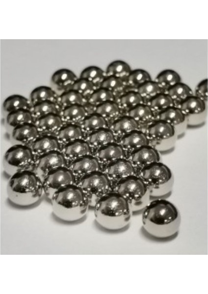 8 mm Gümüş Renk Deliksiz İnci 25 gr (80-85 Ad) fiyatları