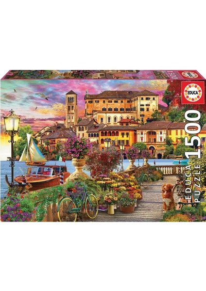 1500 Parça Italya'da Gezinti Yolu Puzzle - 19562 - Italian Promenade