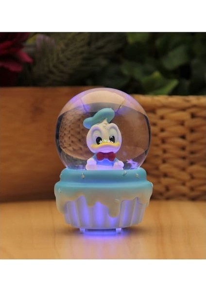 6 cm Işıklı Kar Küresi Disneyland Donald Duck