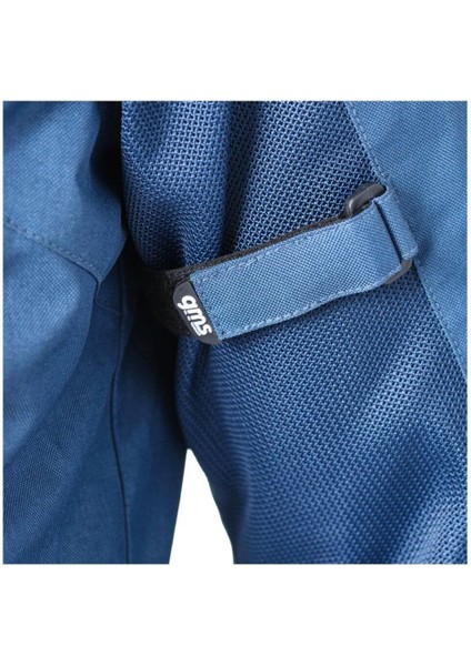 Fıftysıx.7 Navy Blue Yazlık Fileli Korumalı Motosiklet Montu indirimleri