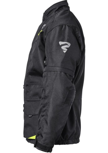 Gear Korumalı Çocuk Motosiklet Montu Siyah Neon Sarı - Su ve Rüzgar Geçirmez modelleri