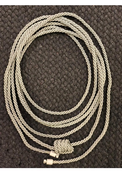 Tül ve Fon Perde Toplama Halatı Tavandan Bağlama Düz Braçol 2 Adet Jumbo Boy Vizon Renk modelleri