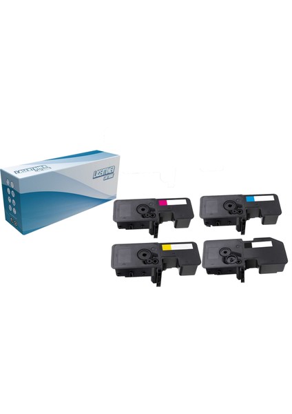 TK-5220 Kyocera Ecosys M5521CDN Muadil Toneri 1 Set 4 Renk