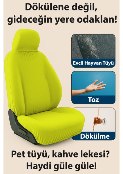 Skoda Forman Kumaş Koltuk Kılıfı Full Araç Set