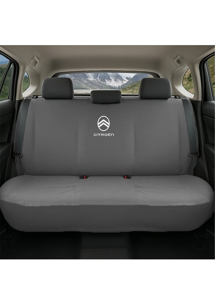 Citroen Koltuk Koruyucu Penye Tam Uyum Set Gri modelleri