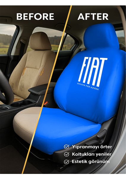 Fiat Uyumlu Stilo Araba Koltuk Kılıfı Full Araç Set