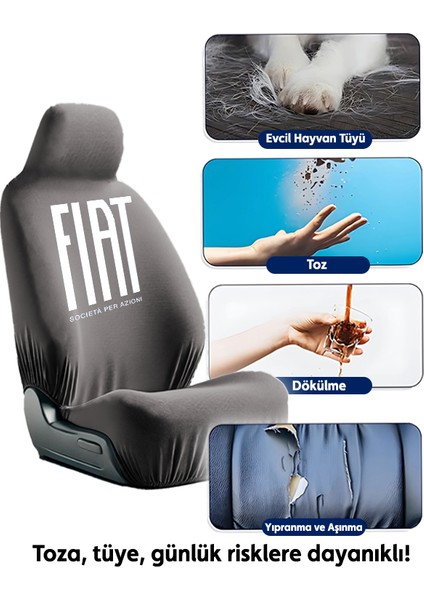 Fiat Uyumlu Stilo Oto Araba Araç Koltuk Kılıfı Full Araç Set