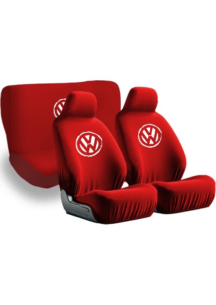 Volkswagen Uyumlu Bora Oto Servis Kılıfı 4 Parça Takım Set