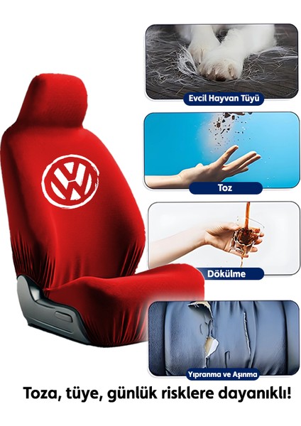 Volkswagen Uyumlu Bora Oto Servis Kılıfı 4 Parça Takım Set fiyatları