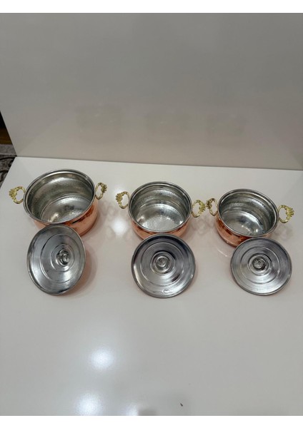 Sebe Home Bakır Mini Güveç Seti Mamalık fırsatları