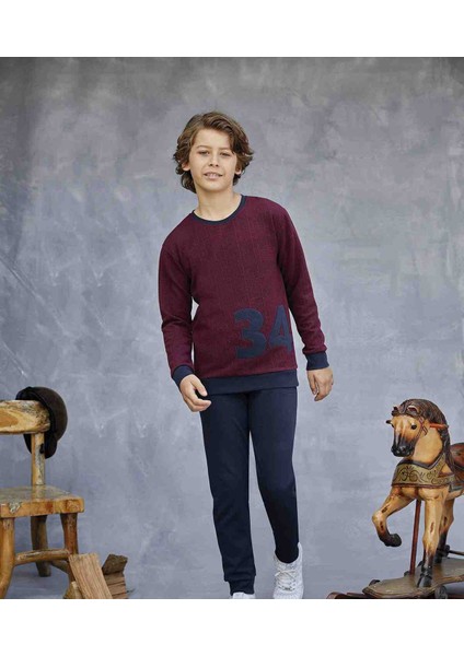 Şirin Giyim Elsima B3166 Erkek Çocuk Pijama Takımi