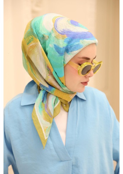 Akrilik Desen Olinda Ipek Eşarp fiyatları