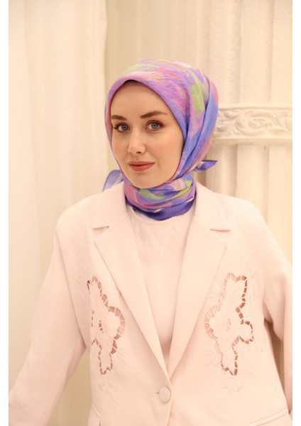 Akrilik Desen Olinda Ipek Eşarp