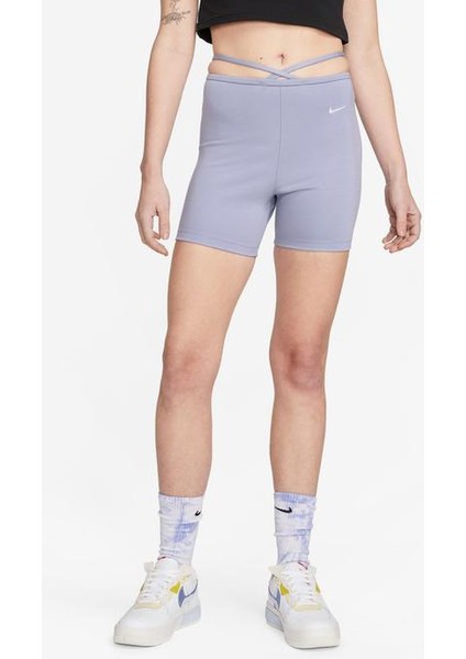Sportswear Everyday Modern Kadın Mor Şort fiyatları