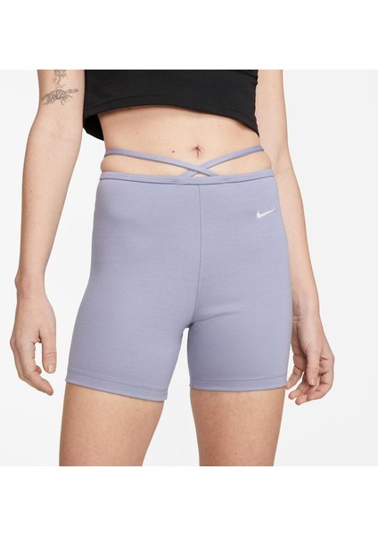 Sportswear Everyday Modern Kadın Mor Şort modelleri