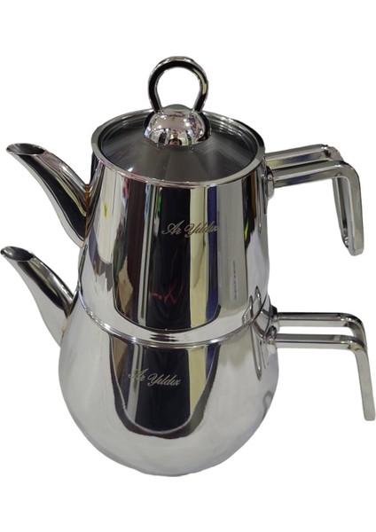 Solid Çaydanlık Takım Orta Teapot Dayanıklı Malzeme Enerji Tasarruflu Geleneksel Tasarım 1 Adet