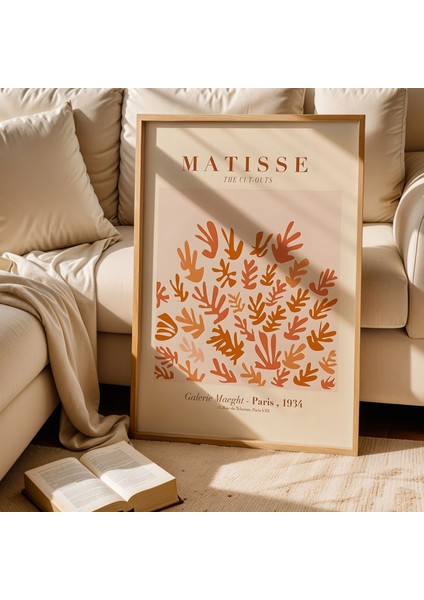 Matisse Kadın Portre Çizim Siyah Bohem Minimalist Ahşap Çerçeveli Duvar Tablosu fiyatları