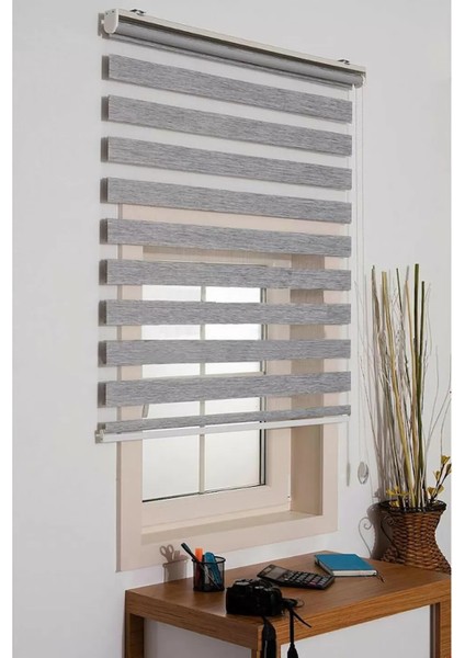 Bambu Polyester 190X200 cm Zebra Stor Perde