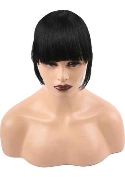 Fiber Sentetik Perçem - Koyu Siyah