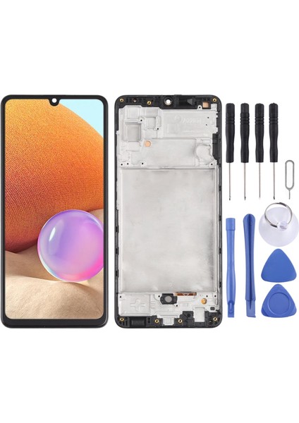 Samsung Galaxy A32 Sm A325 LCD Ekran +Tamir Seti Ldeaew
