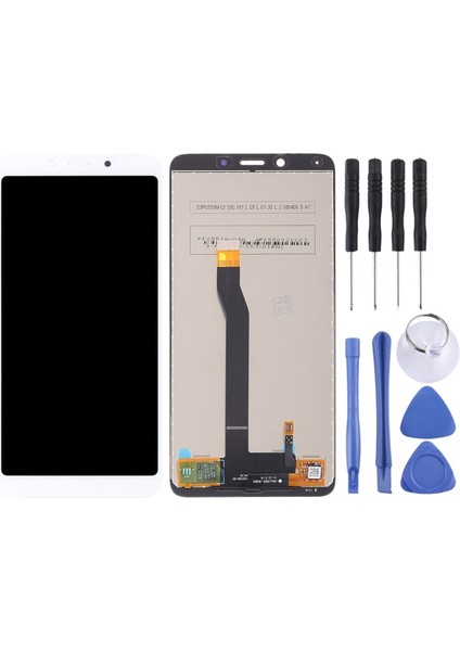Redmi 6A LCD Ekran Beyaz Renk Ilanı +Tamir Seti Birebir Uyumlu fiyatları