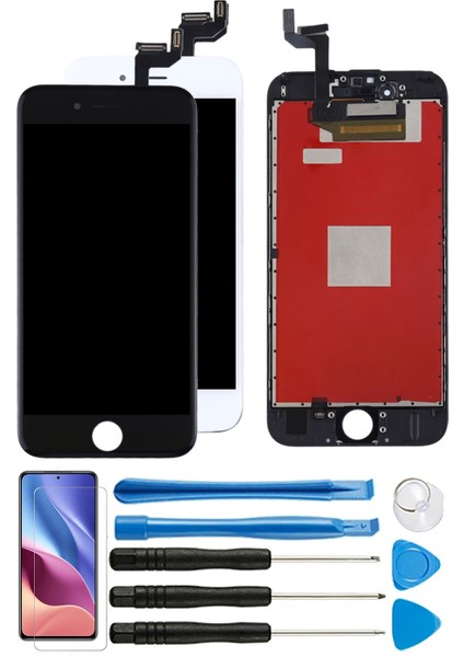 iPhone 6s LCD Ekran 7 Parçatamir Seti+Kırılmaz Cam Kaliteli Ürün