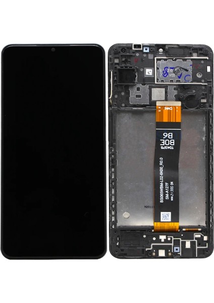 Samsung A12S LCD Ekran A127 LCD Ekran Çıtalı Telefon Ekranı