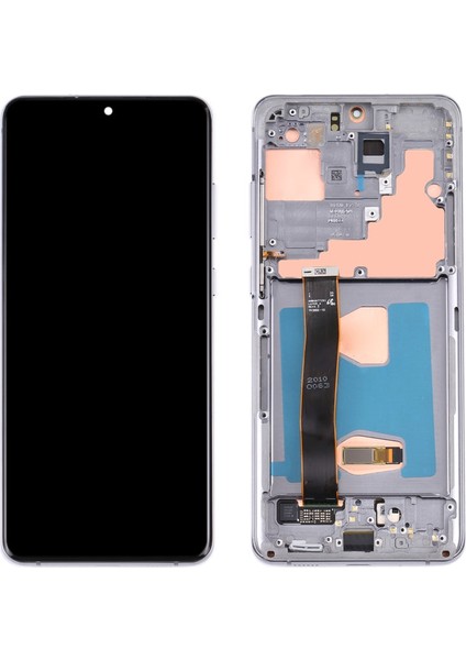 Samsung Galaxy S20 Ultra LCD Ekran +Tamir Seti Amoled Gri Screen