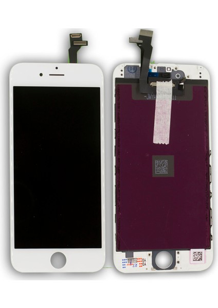 iPhone 6 LCD Ekran 6g Beyaz Renk Ilanı Renk Kaliteli Ürün