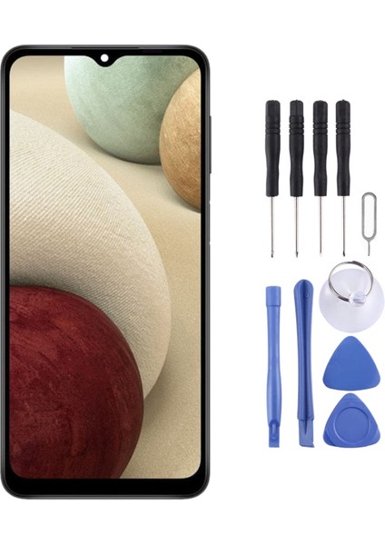Samsung Galaxy A12 LCD Ekran +Tamir Seti Sm A127F Ldeaew